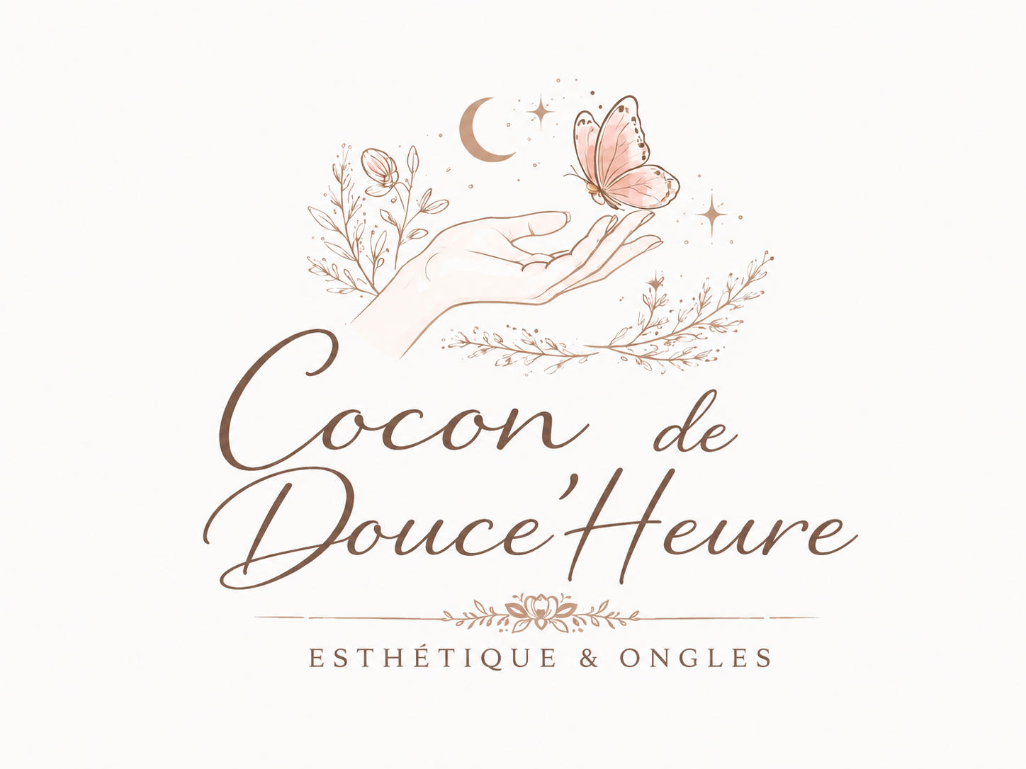 Logo Cocon de Douce’Heure – Esthétique et ongles